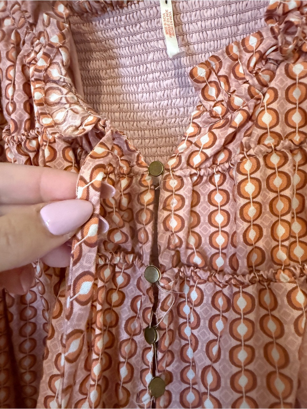 Free people Star Dip Mini Dress - small - Picture 6 of 7